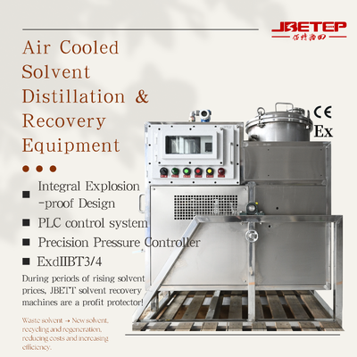 60L Explosion-proof Air Cooled Solvent Distillation & Recovery Equipment /Machine
